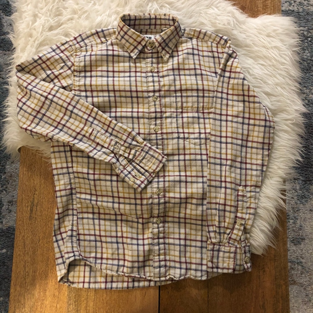 Uniqlo Men's Flannel Shirt Size XS